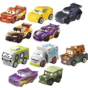  Cars 3 Disney Pixar 10-Inch Lightning McQueen Vehicle : Toys &  Games