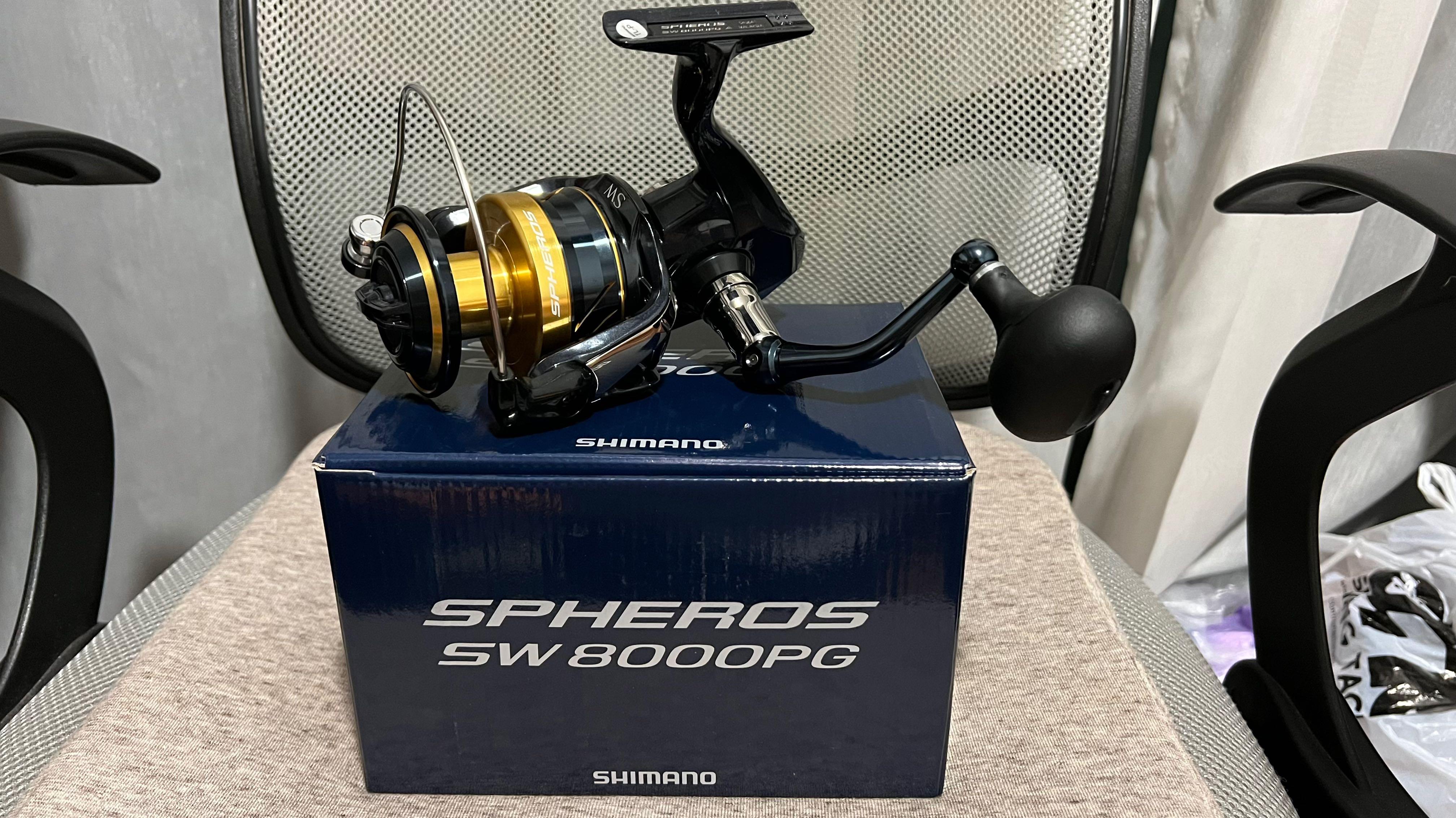 Shimano Spinning Reel 21 Spheros SW 8000PG Offshore Jiging Casting