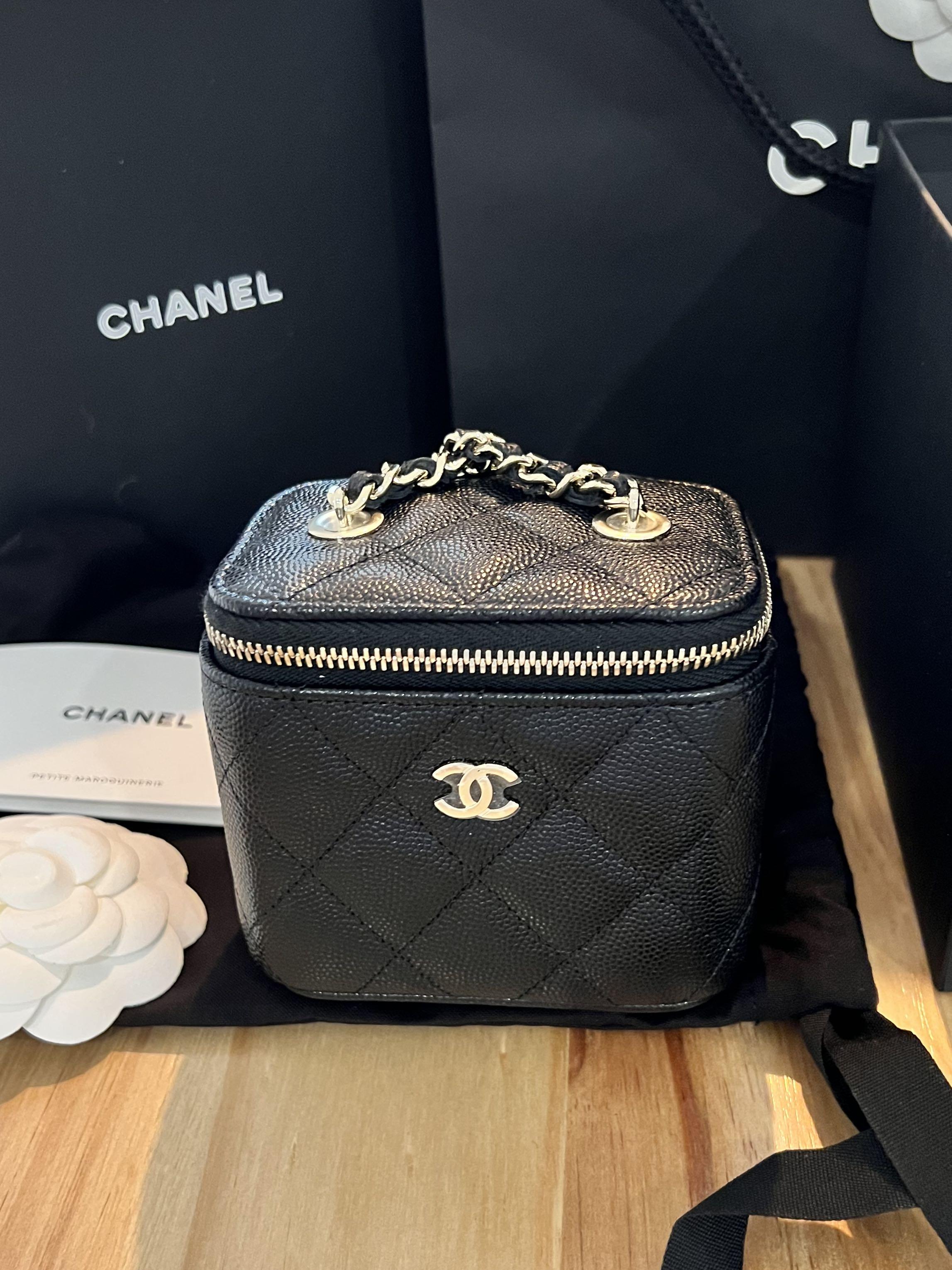 chanel double strap bag