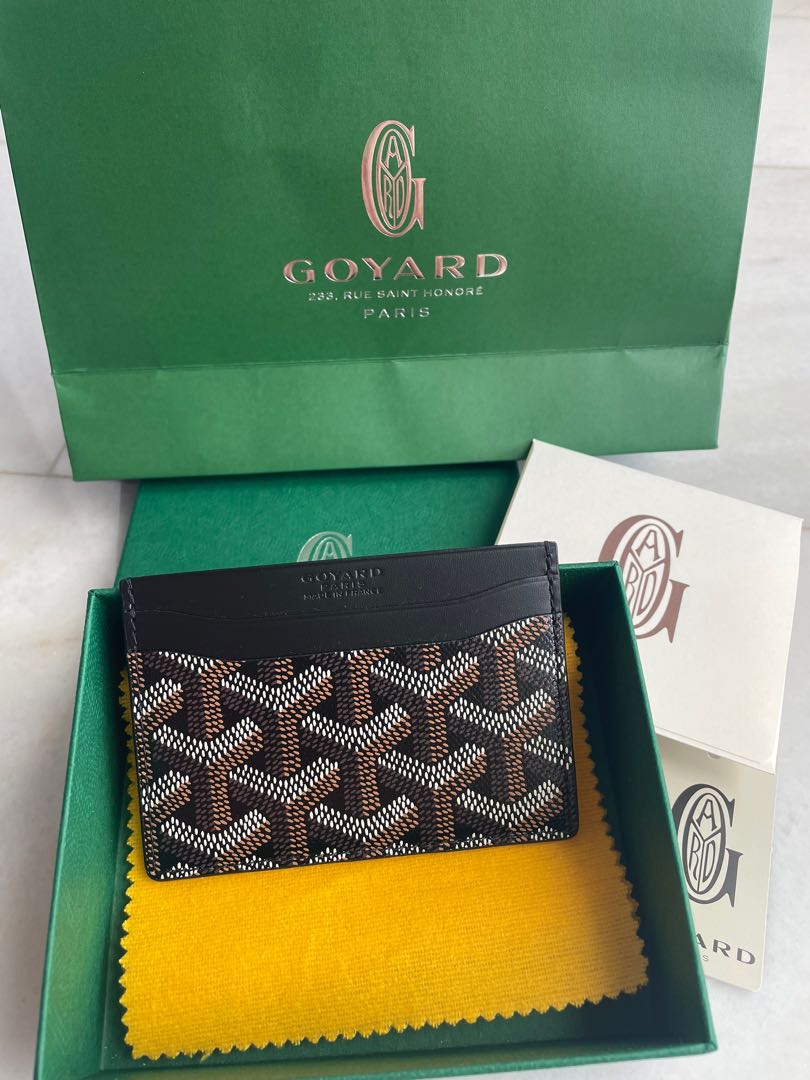 Brand new goyard card holder ( noir) colour, Luxury, Bags & Wallets on  Carousell