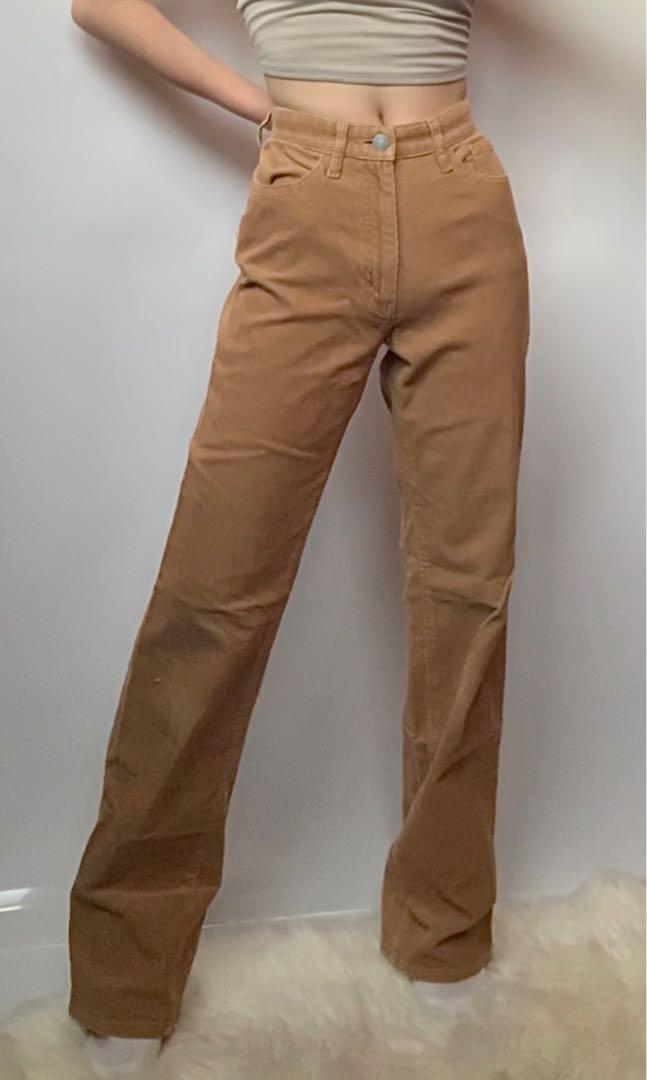 Brown Bobson Corduroy Jeans, Women's 