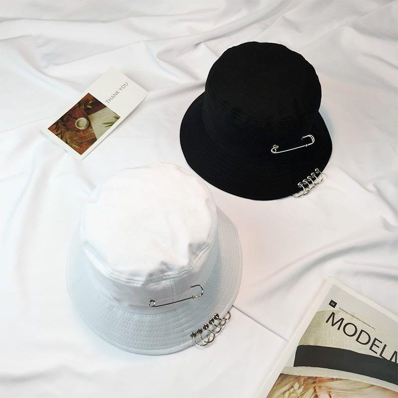 Bucket Hat Korean Style Unisex, Fesyen 