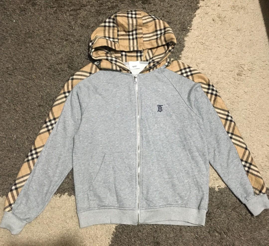 Burberry kurke zip hoodie deals
