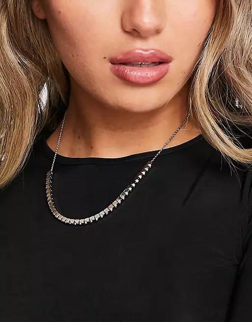 Calvin klein choker necklace hot sale