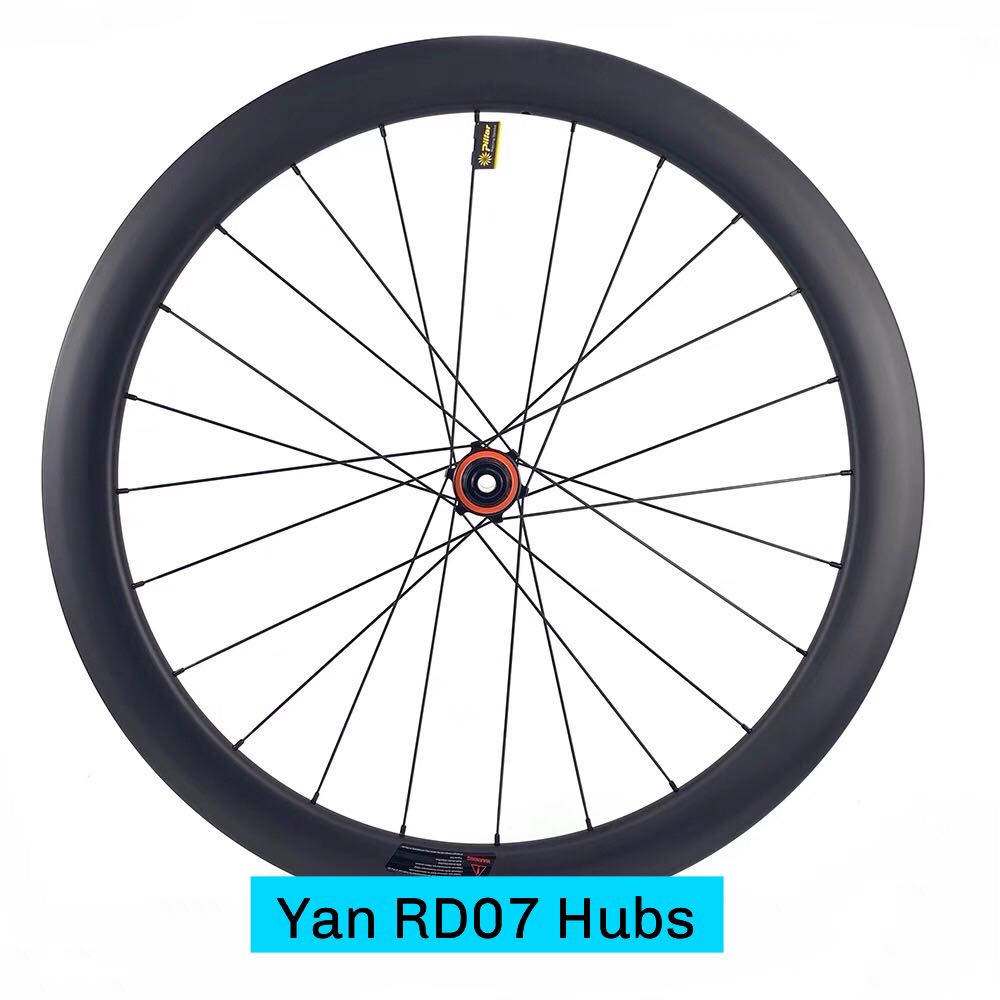 Carbon Fibre Disc Brake Clincher Wheels Lightweight and Durable