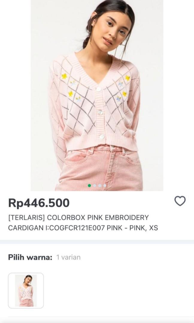 Cardigan colorbox Fesyen Wanita Pakaian Wanita Atasan di Carousell