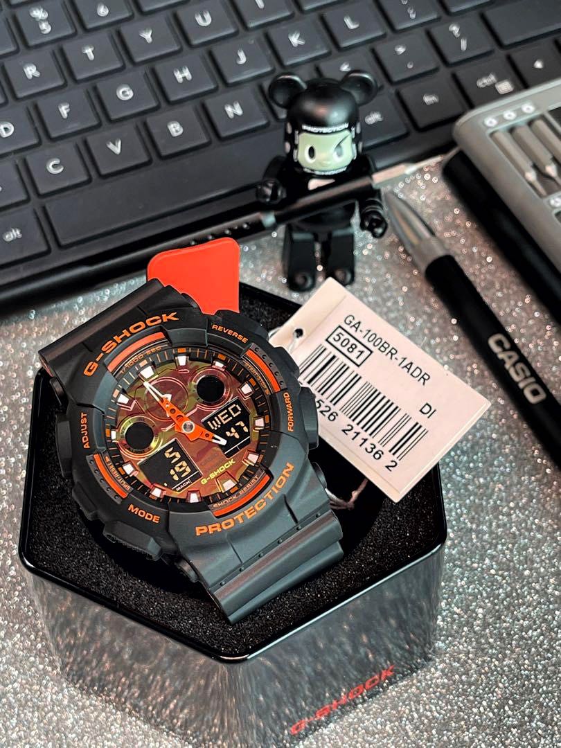 G shock ga 100br hotsell