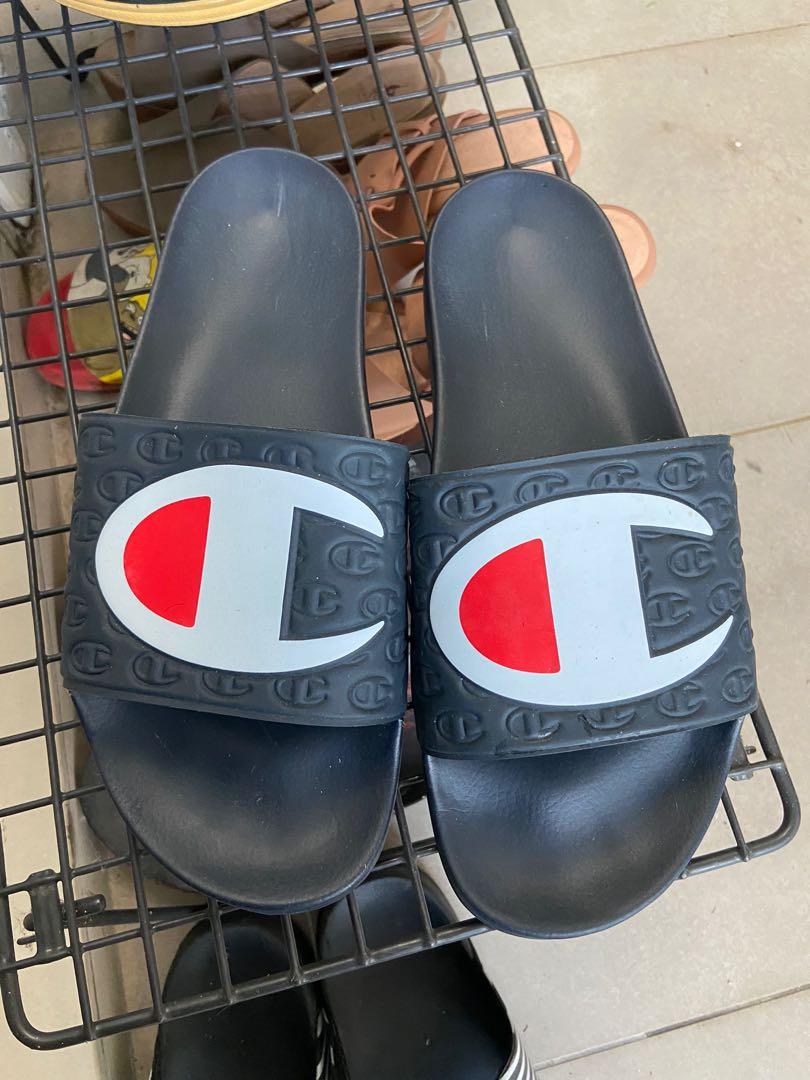 Champion slides shop on sale