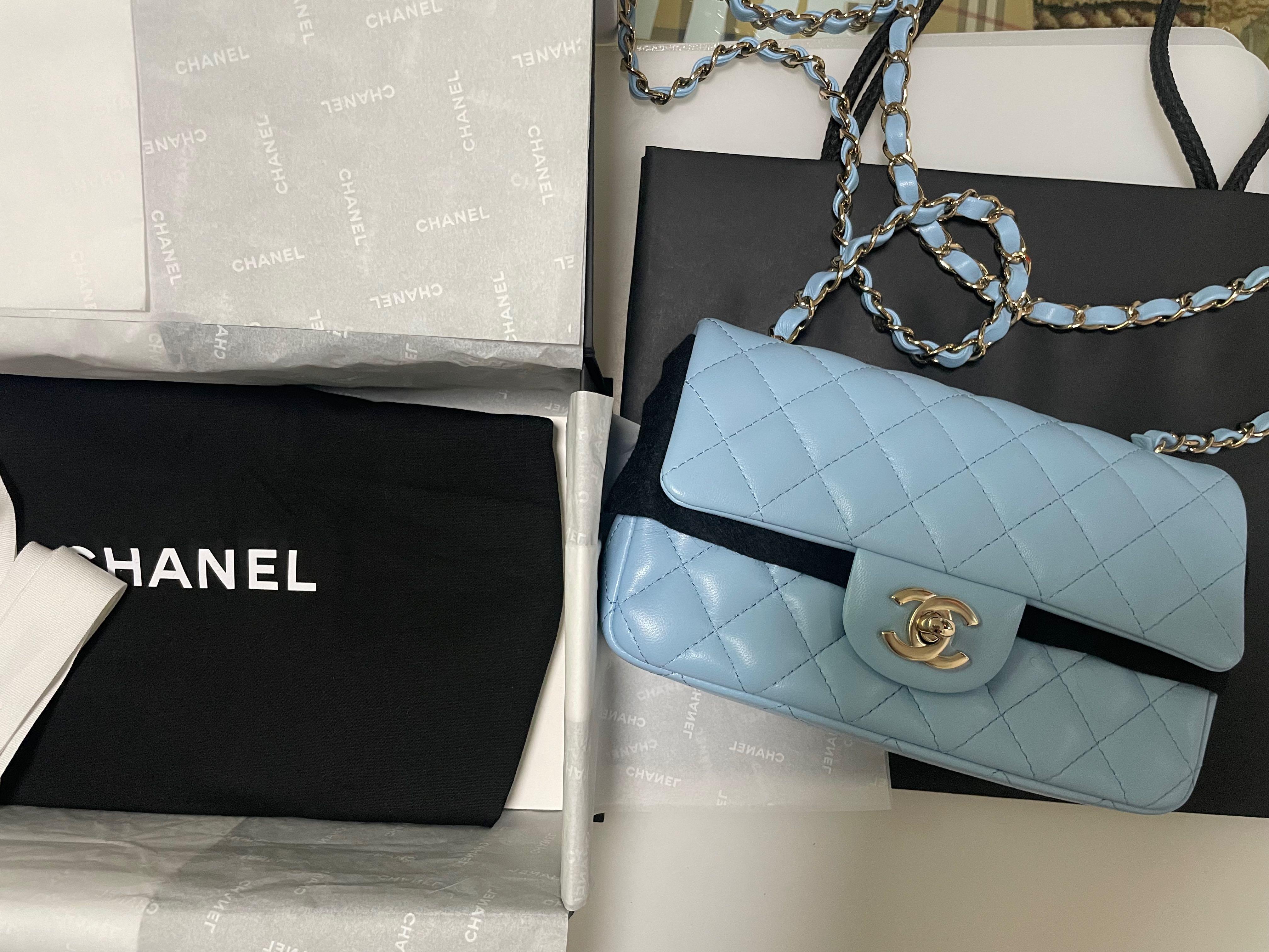 全新23c Chanel classic gold ball flap bag mini 20cm 經典黑金金球