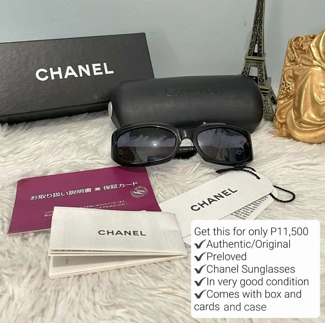 how to spot authentic CHANEL sunglasses PART 4 