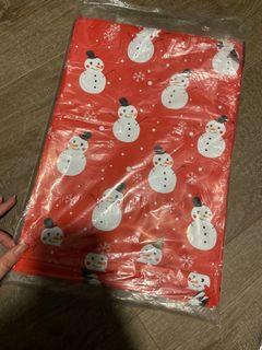 Christmas Theme Snowman Polymailer Bags