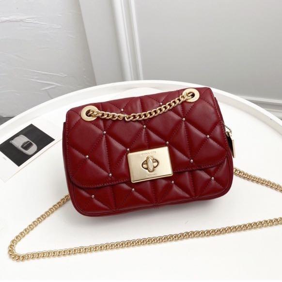 Cassidy crossbody with studded clearance diamond quilting