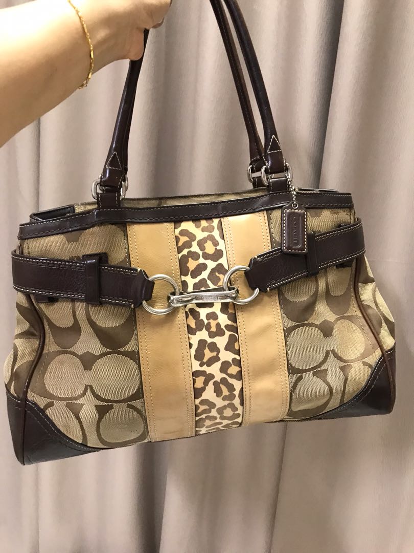 Coach hampton carryall bag store