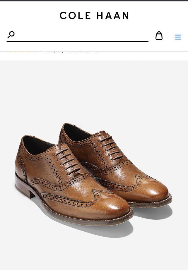Cole haan williams wingtip oxford 2025