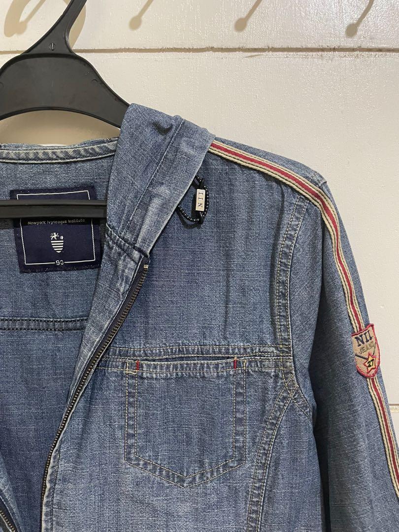 Denim / Jeans Jacket Hoodie New York 