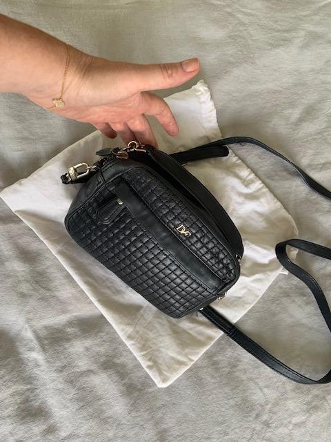 Diane von Furstenberg Black Mini Crossbody Bag