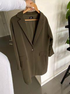 Dotti Khaki Long coat