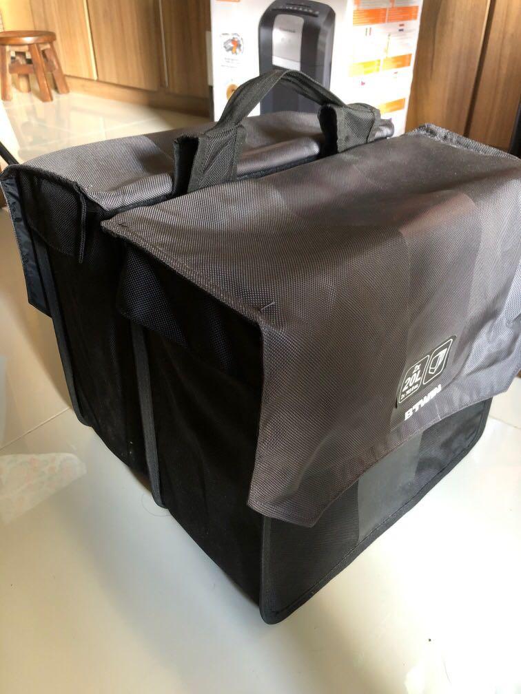 Decathlon pannier bags top