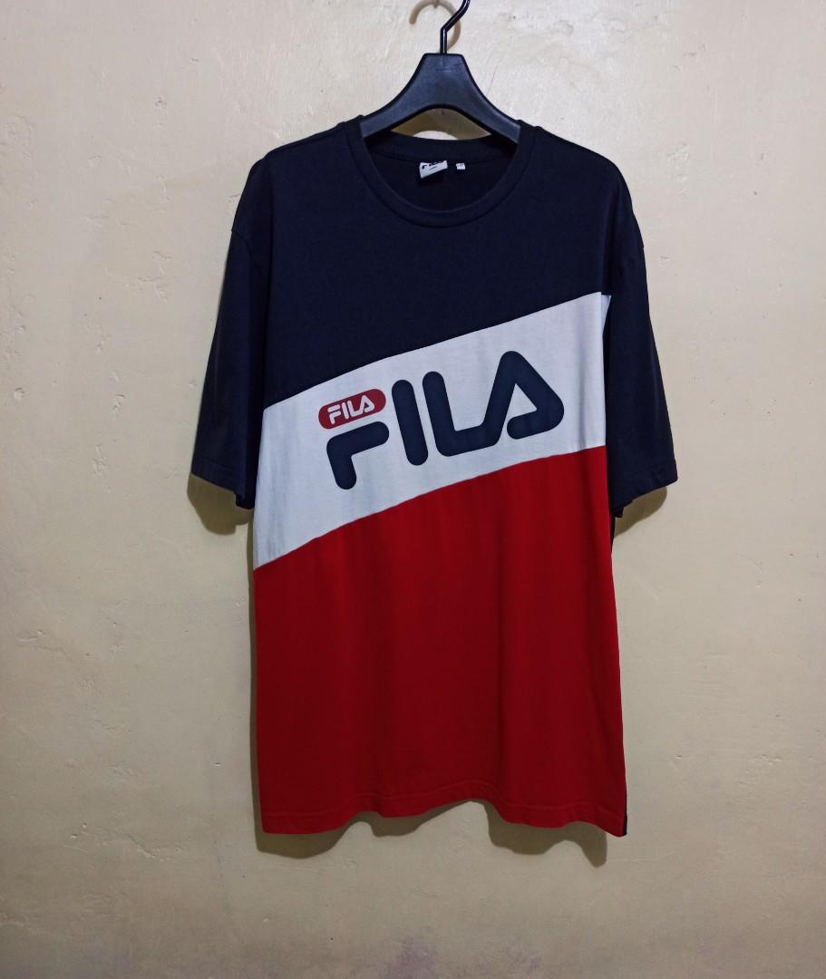 Fila tri color best sale tee