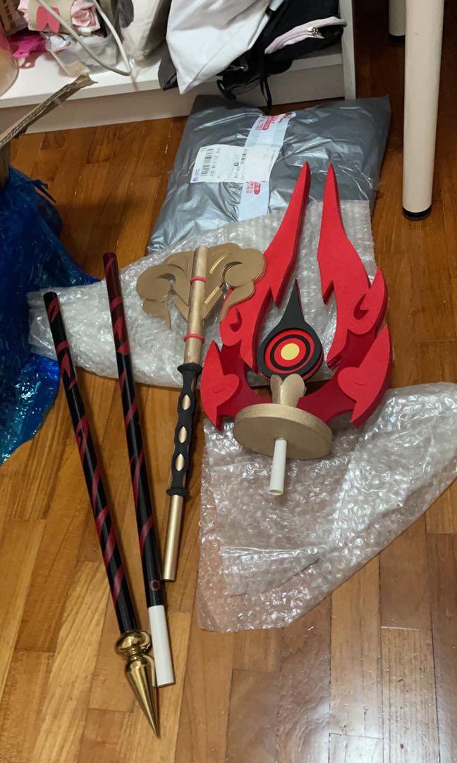 Genshin Impact Staff of Homa Cosplay Prop Hobbies Toys Memorabilia