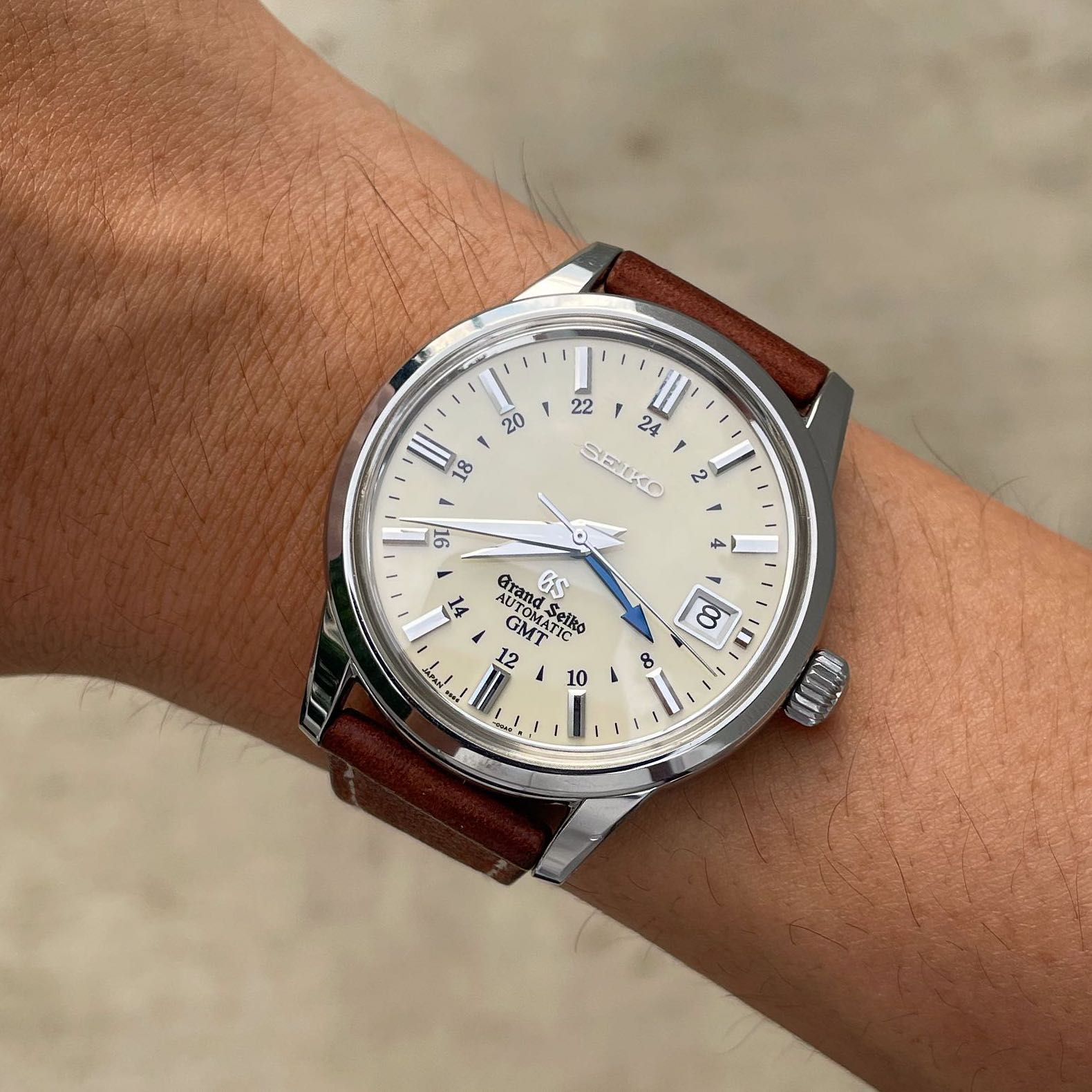 Grand Seiko SBGM021 GMT, Luxury, Watches on Carousell