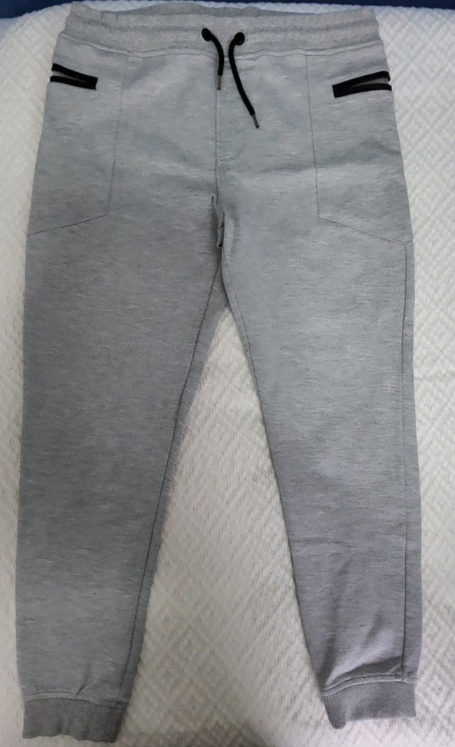 Gray Topman Joggers, Men's Fashion 