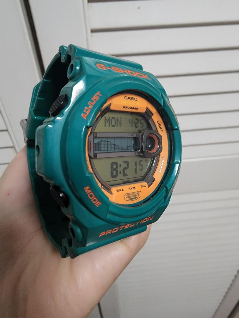 G Shock GLX 150B Green Orange
