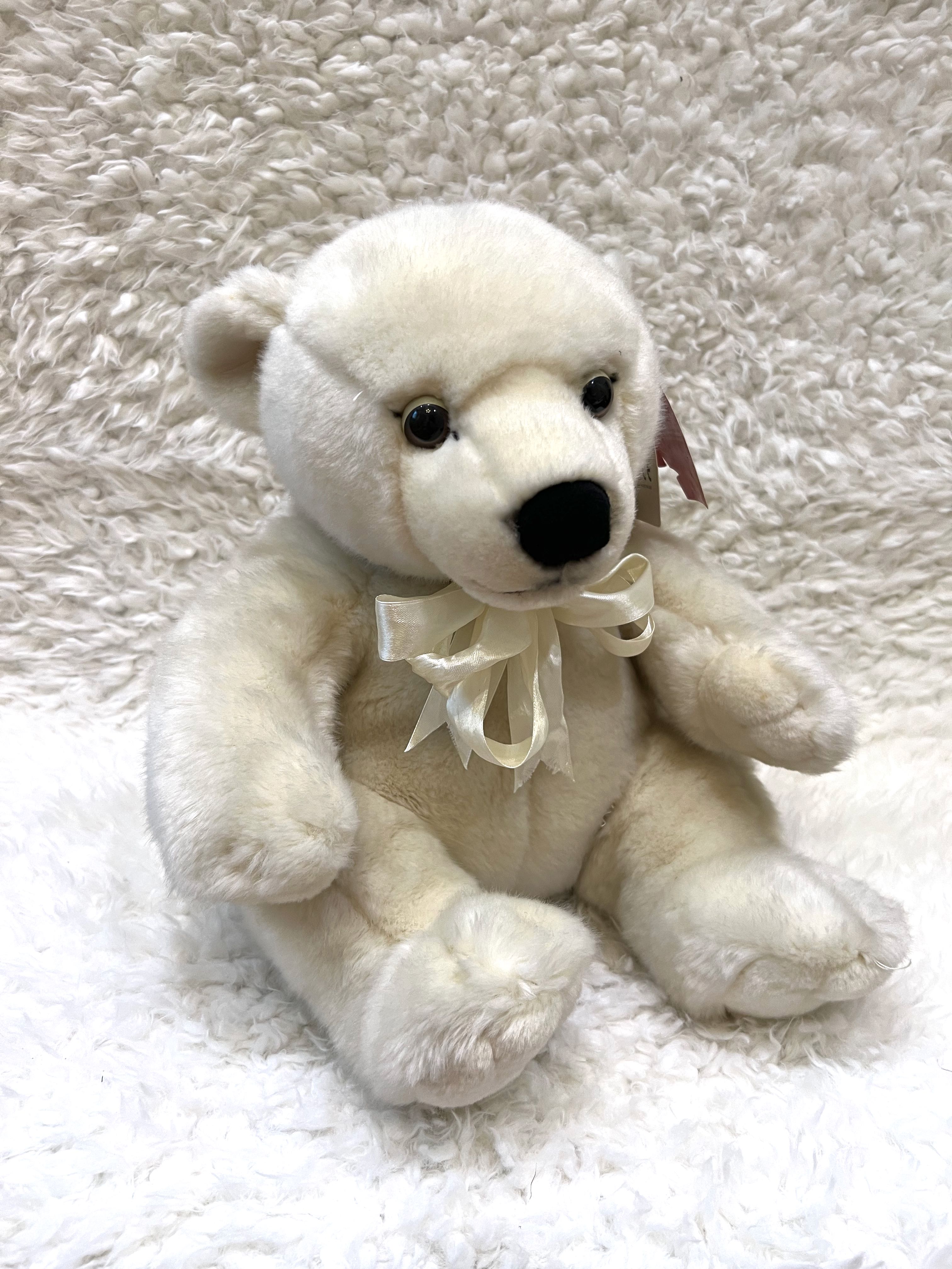 Hamleys white bear