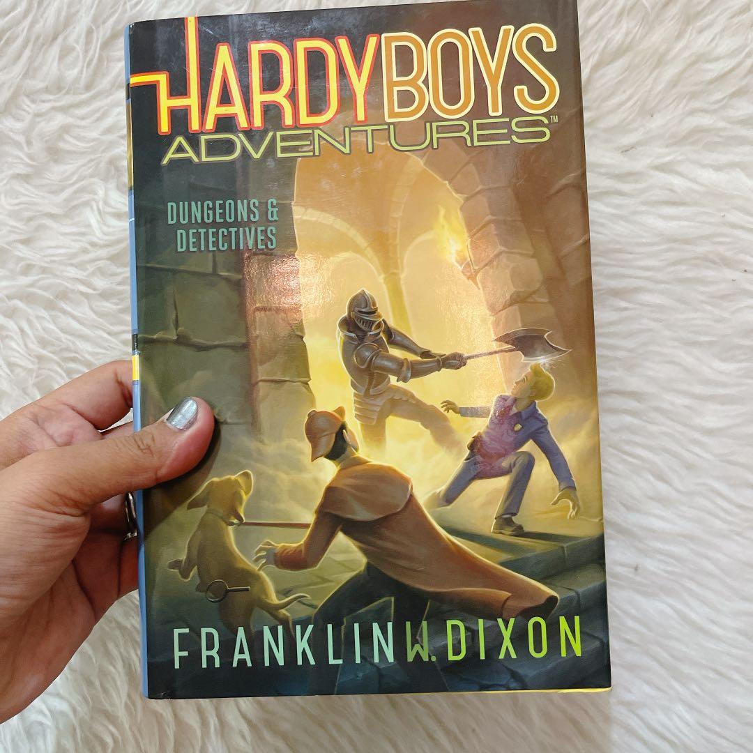 Hardy Boys Adventures Dungeons & Detectives (Category: Storybooks) located in Bacoor. Submitted by nikkoscollection (Listing ID 1157231369, Image 1). Description: LAST PRICE POSTED! -- Location: Bacoor, Cavite MOP: Payment first! Gcash/maya, bpi/bdo MOD: Ur preferred courier, buyer books rider RFS: quit collecting, switching to kindle.