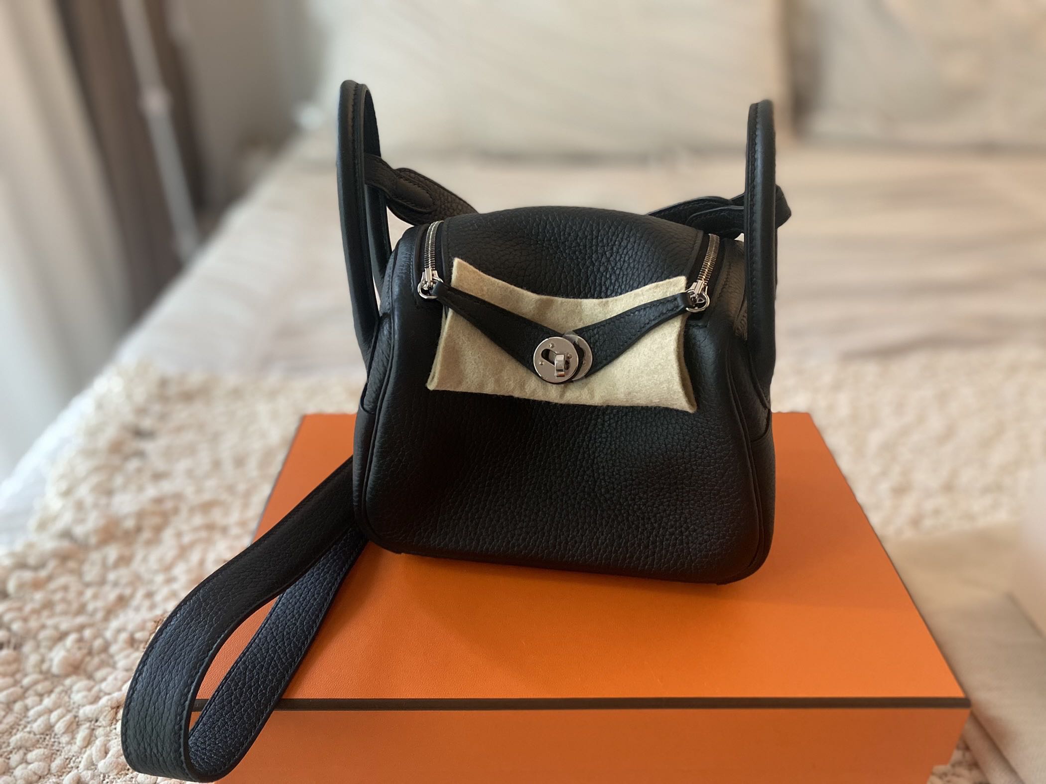 Hermes Mini Lindy Bag