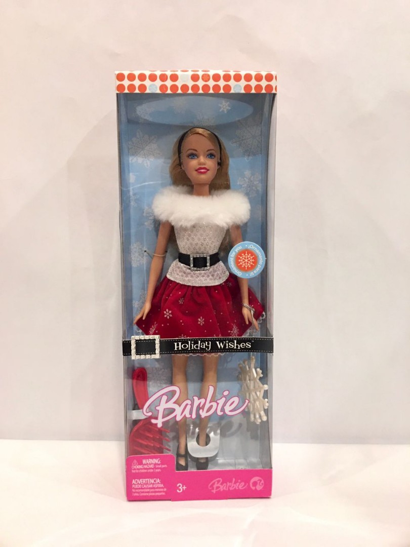 Holiday Wishes Barbie 2007 Hobbies Toys Toys Games on