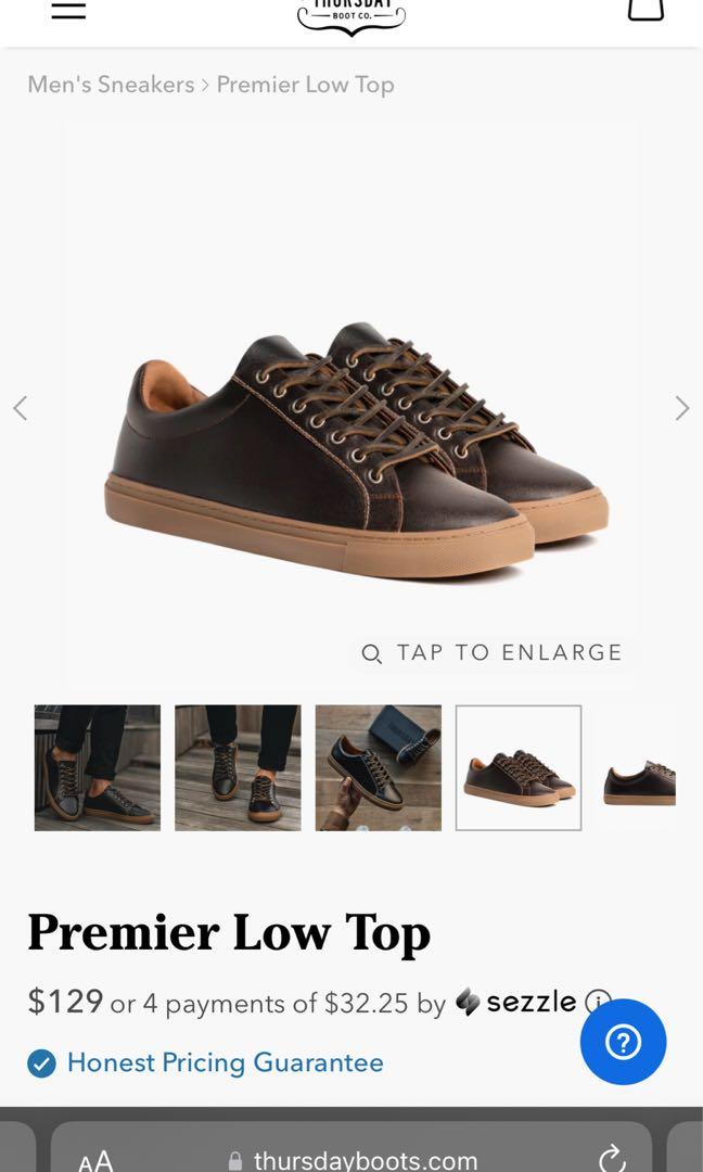 thursday chromexcel sneaker