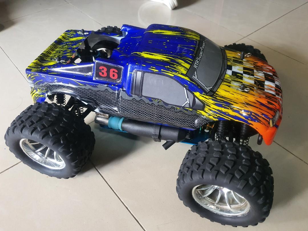 HSP 94188 1 10 scale Nitro Monster Truck RTR Like New Hobbies