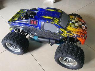 HSP 94188 1/10 scale Nitro Monster Truck, RTR, Like New