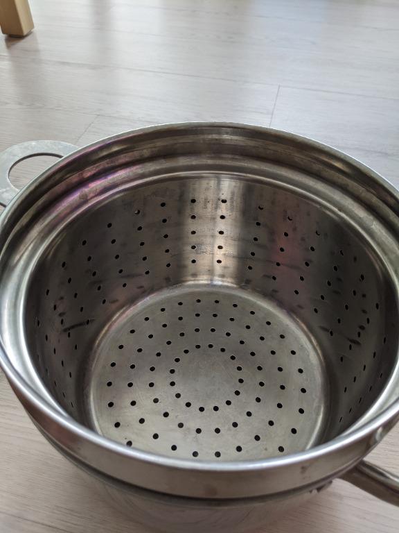 IKEA Big pasta pot with Strainer and Steamer, Furniture & Home Living