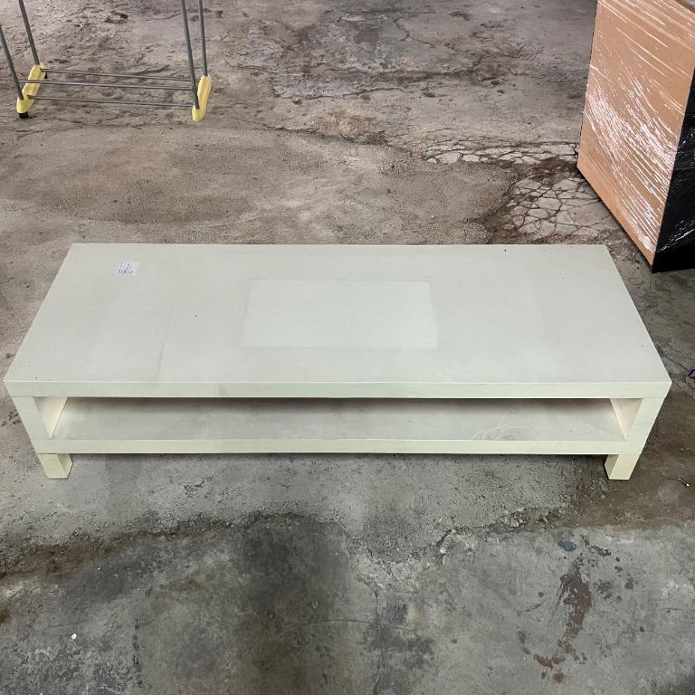 IKEA TV Table White Colour / Meja TV IKEA Warna Putih, Furniture & Home