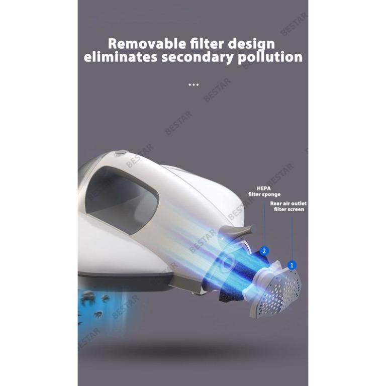 IONBOT UV Anti Dust Mite Vacuum Cleaner Handheld VC30/VC40, Furniture