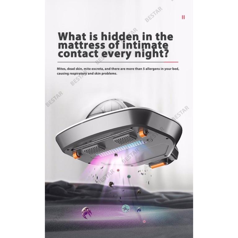 IONBOT UV Anti Dust Mite Vacuum Cleaner Handheld VC30/VC40, Furniture