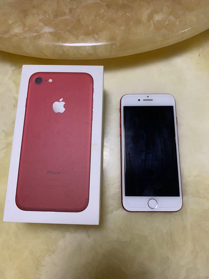 iPhone7 Red 128GB docomo Iphone 7 Product Red 128gb, Mobile