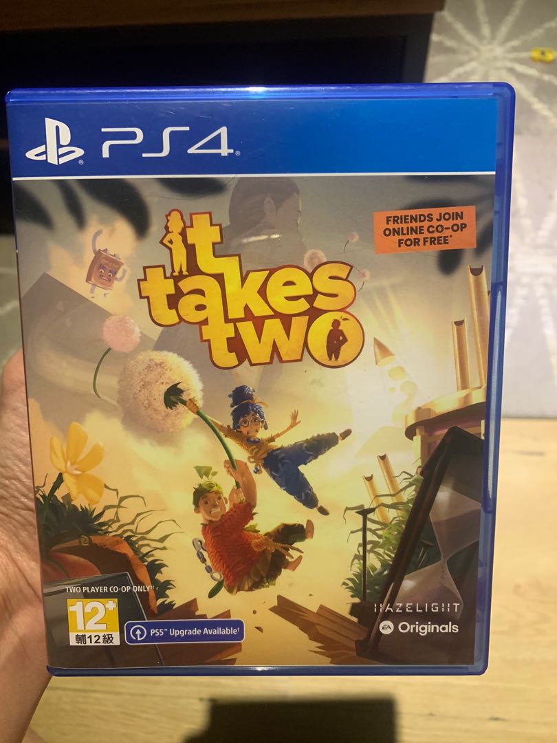 NEW AND SEALED PS4 Game It Takes Two (Co-op 2 Player Game), Video Gaming,  Video Games, PlayStation on Carousell