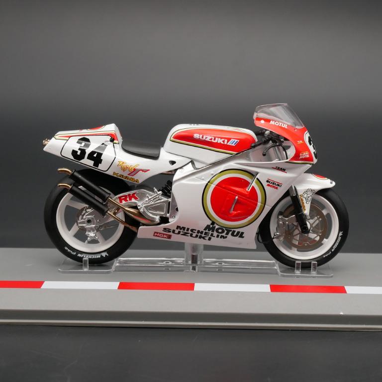 IXO Altaya Leo 1:18 1993 Suzuki Kevin Schwantz #34 MotoGP Diecast