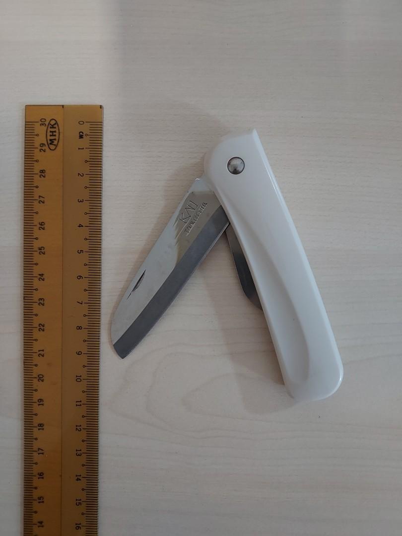 Japanese KAI Fruit Knife Foldable, Furniture & Home Living