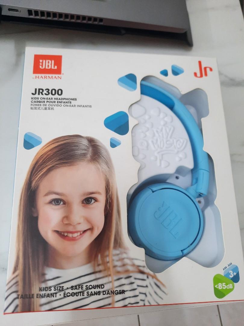JBL JR300 Kids on ear headphones, Audio, Headphones \u0026 Headsets on Carousell