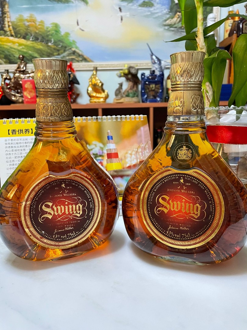 JOHNNY WALKER SWING 750ML, Food & Drinks, Alcoholic Beverages ...