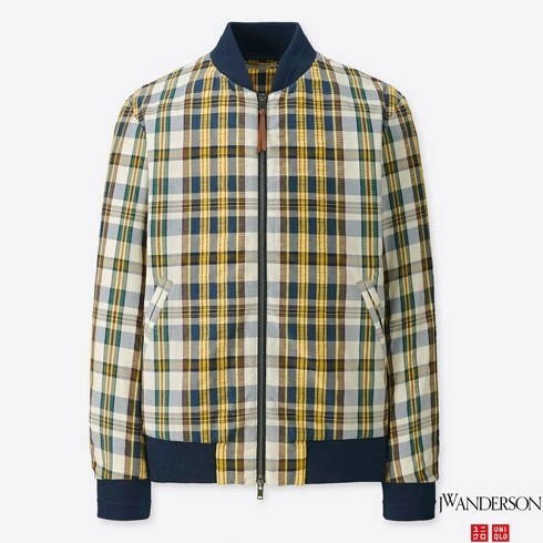 JW ANDERSON X UNIQLO SEERSUCKER BOMBER 