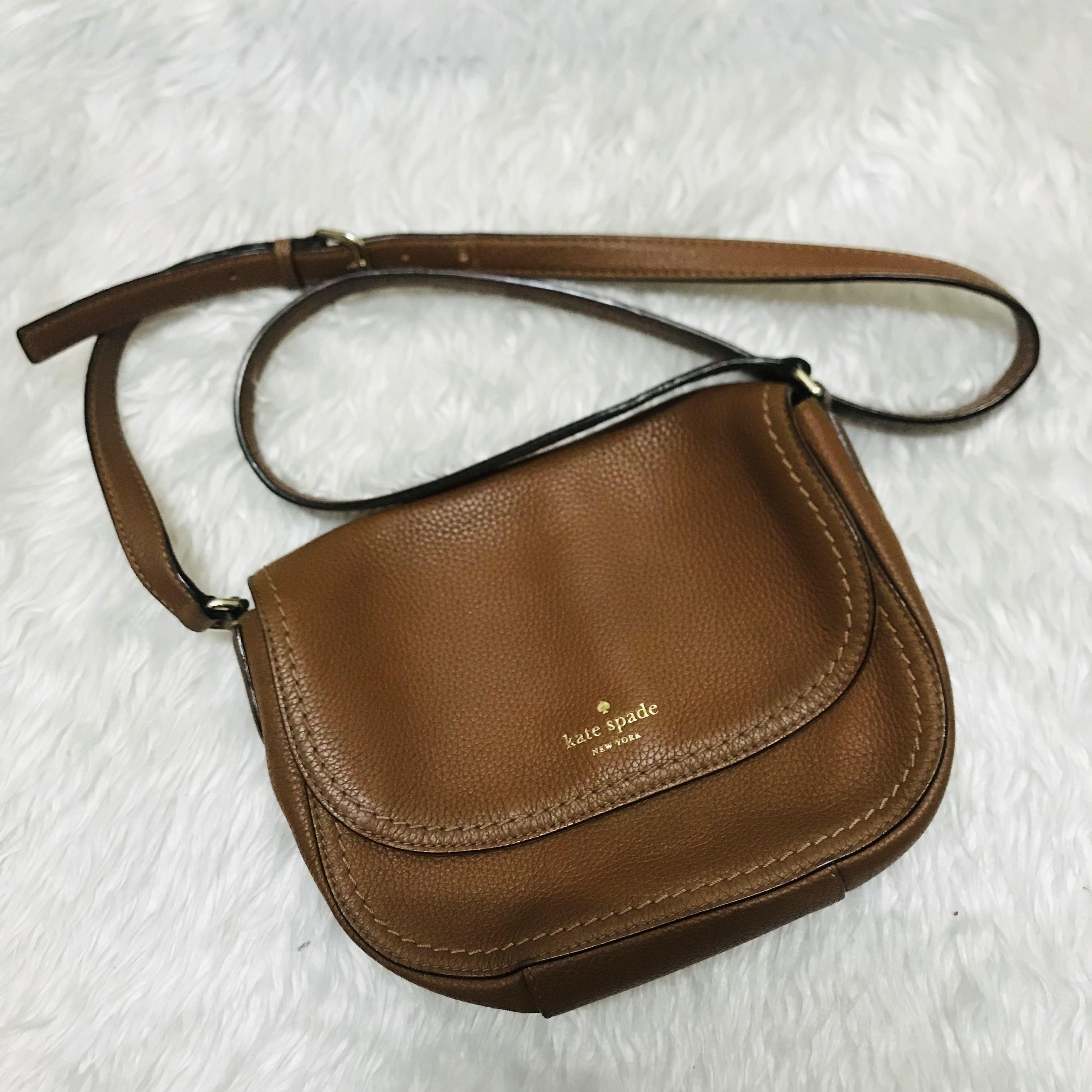 kate spade brown sling bag