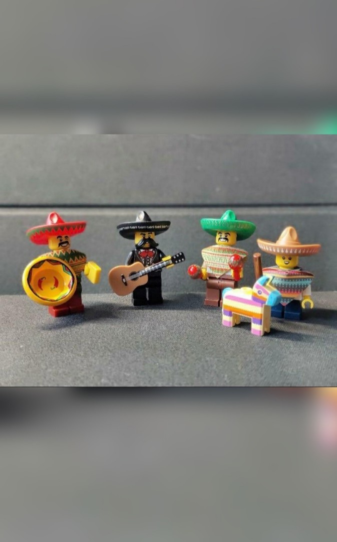 Lego Minifigure Maraca Man Carousell