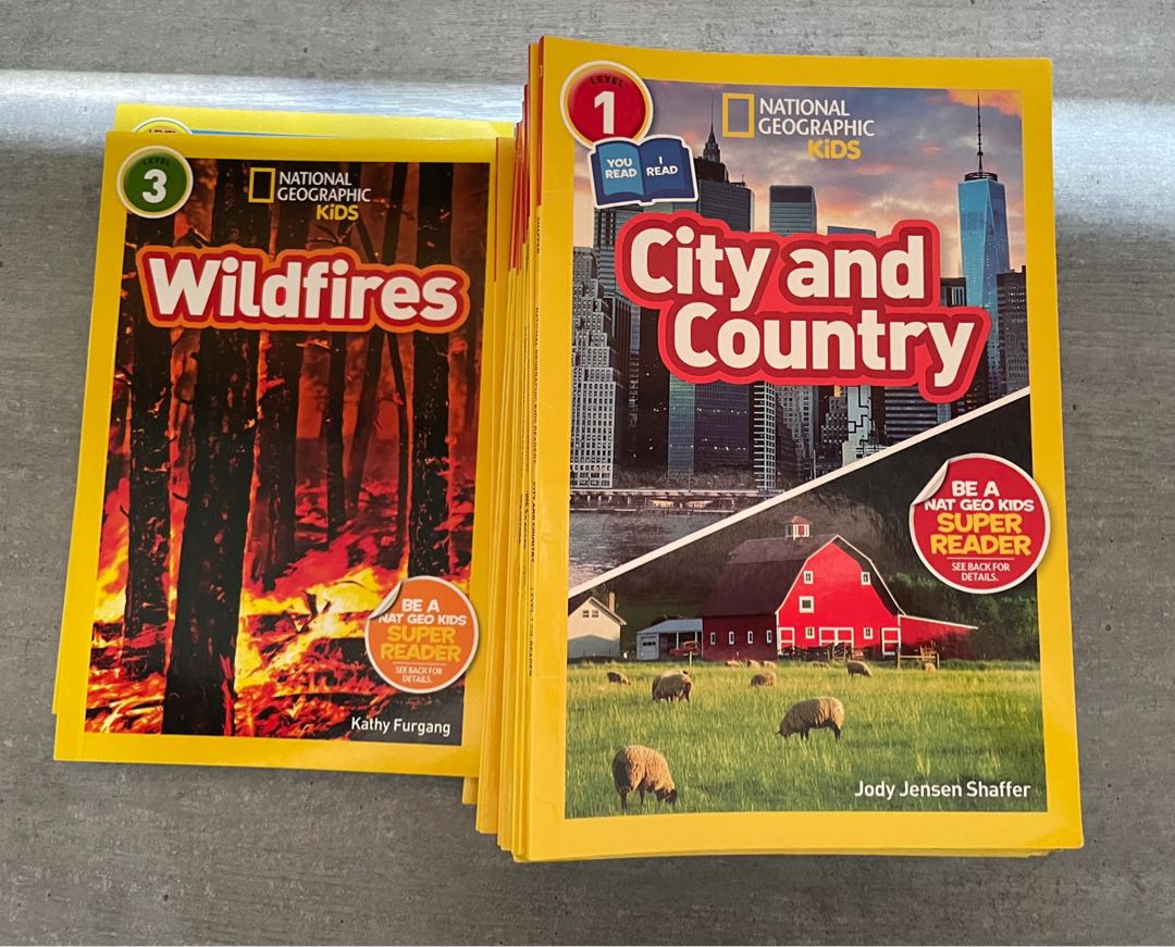 Level 1 Nat Geo Kids set, Hobbies & Toys, Books & Magazines, Children's