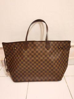 Louis Vuitton Neverfull Tote GM Brown Canvas Monogram Barely used good -  clothing & accessories - by owner - apparel