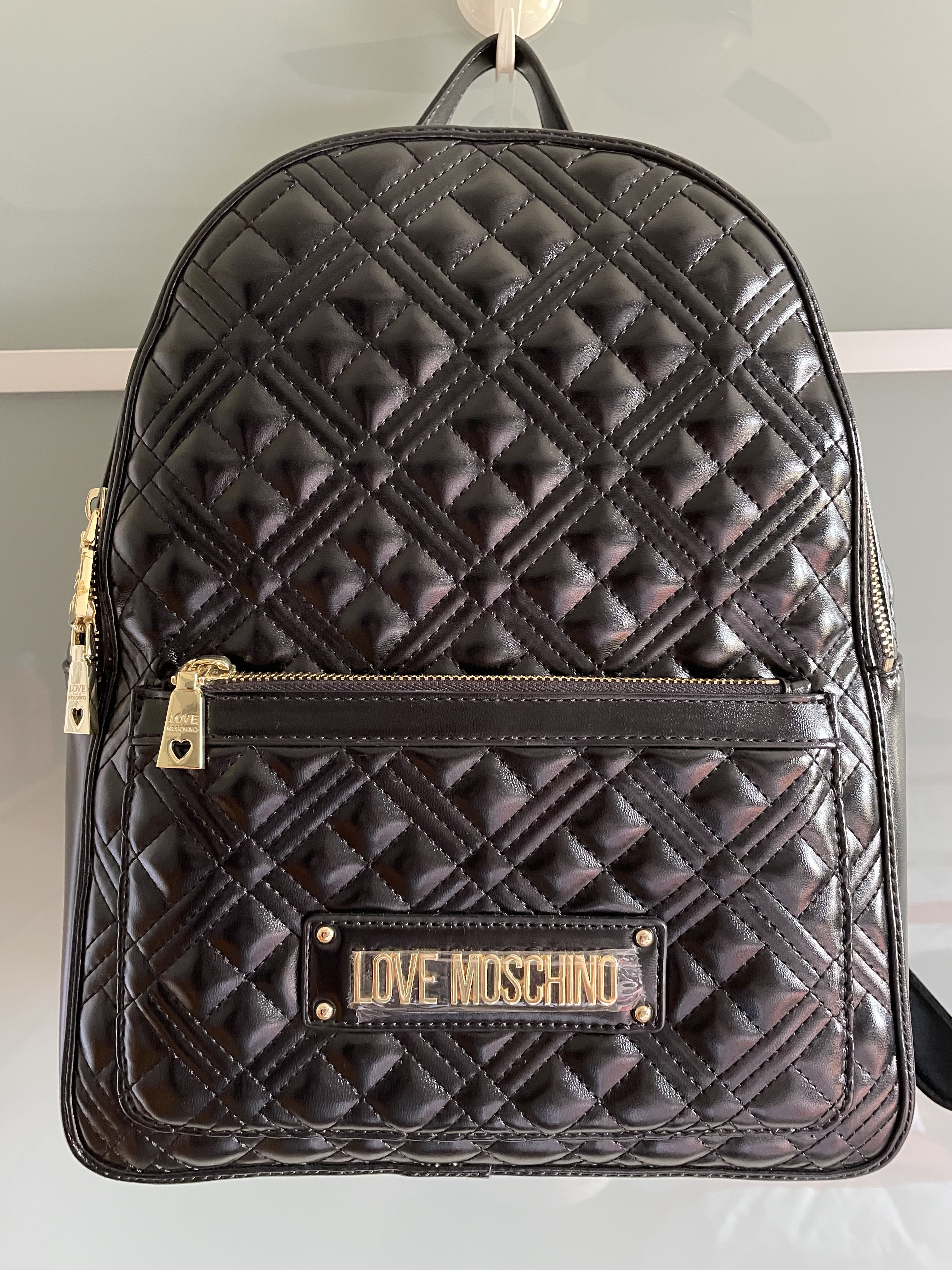 Moschino sale backpack large